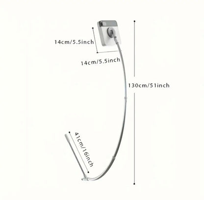 WindowEx U-Shaped Glass Wiper for Tall Windows — Double-Sided High-Rise Window Cleaner (70cm, 110cm, 130cm)